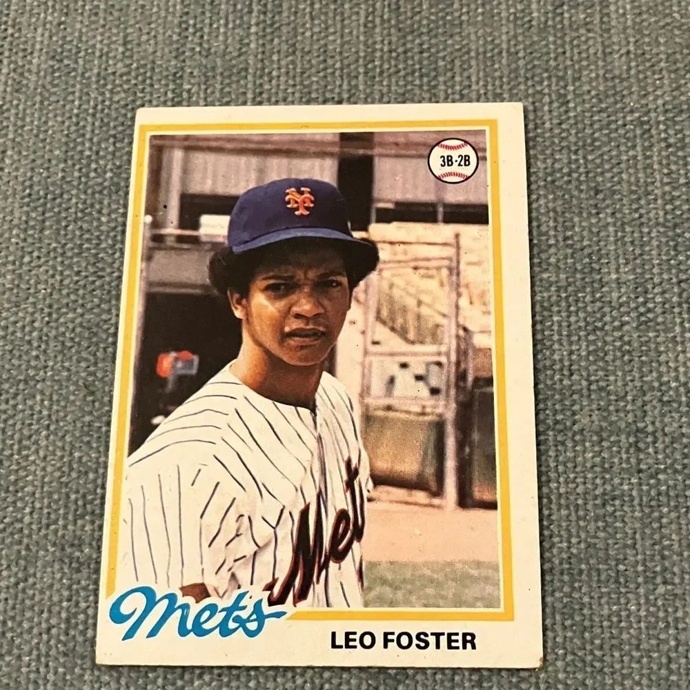 1978 Topps New York Mets Baseball Card Trading Card